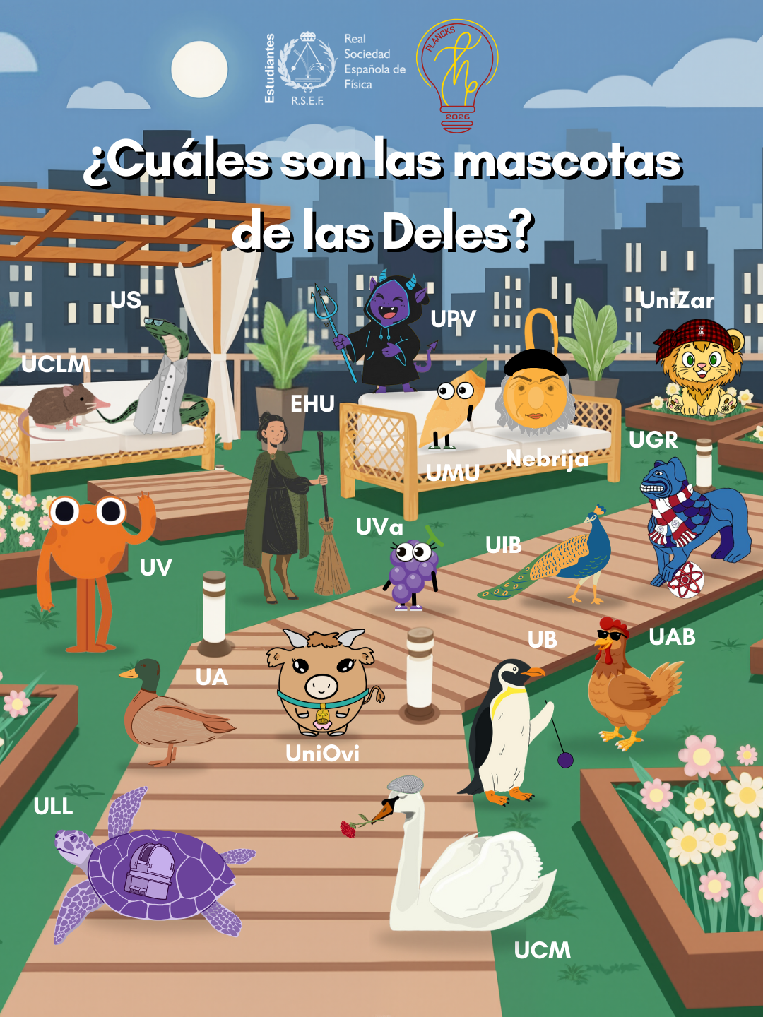 Conoce las Mascotas de las Delegaciones